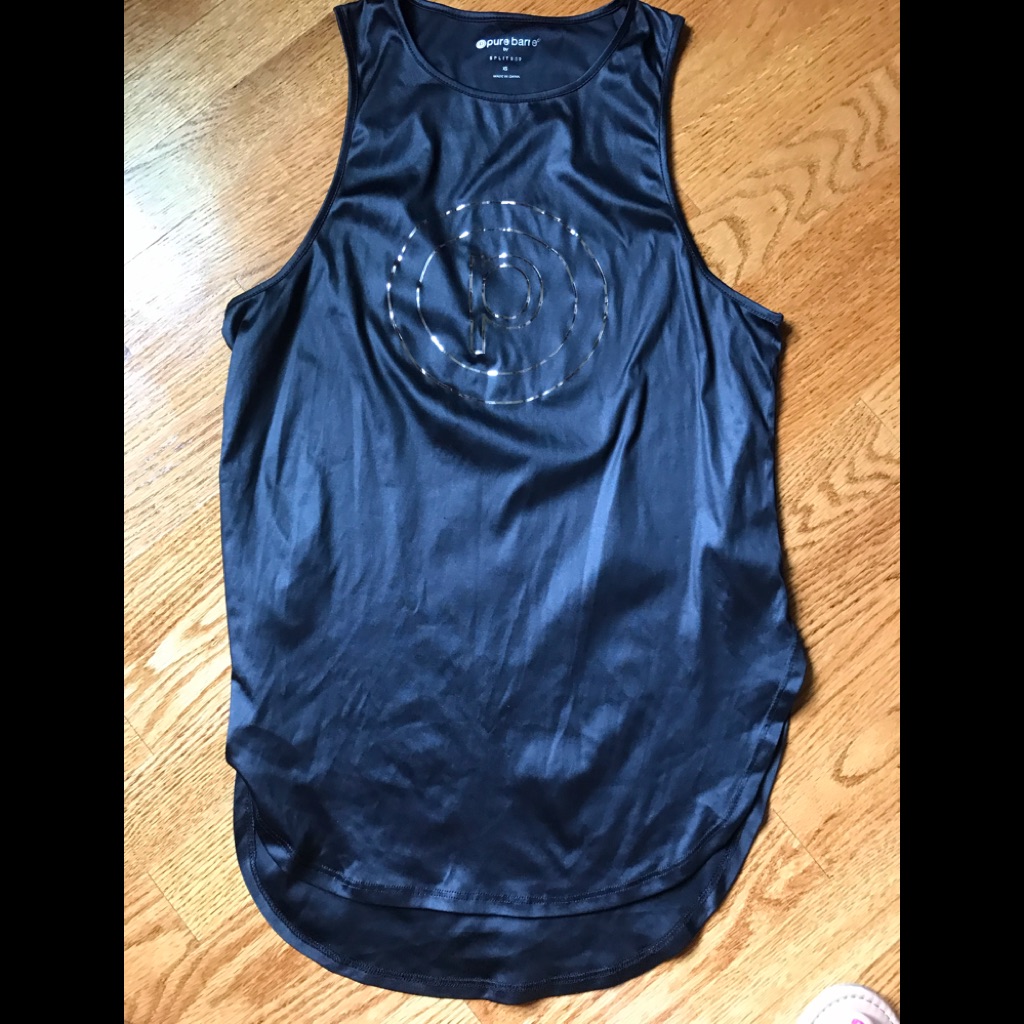 Pure Barre Tank With Sparkle Circle P